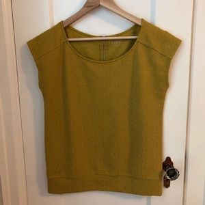 Cap sleeved loft blouse